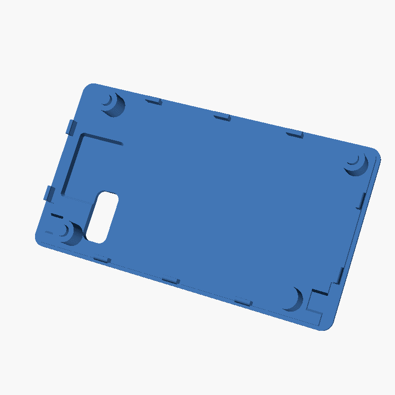 Nextion 2.4" Screen Housing Backplate